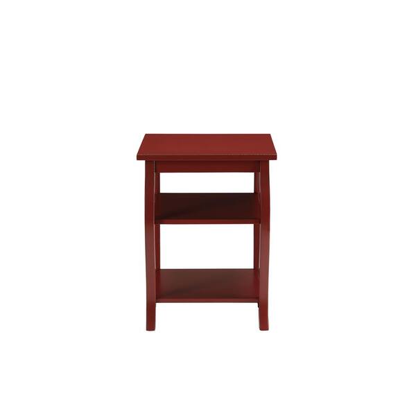Acme Furniture Becci Red Storage End Table