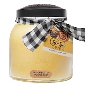 34-Ounce Lemon Butter Pound Cake Scented Candle