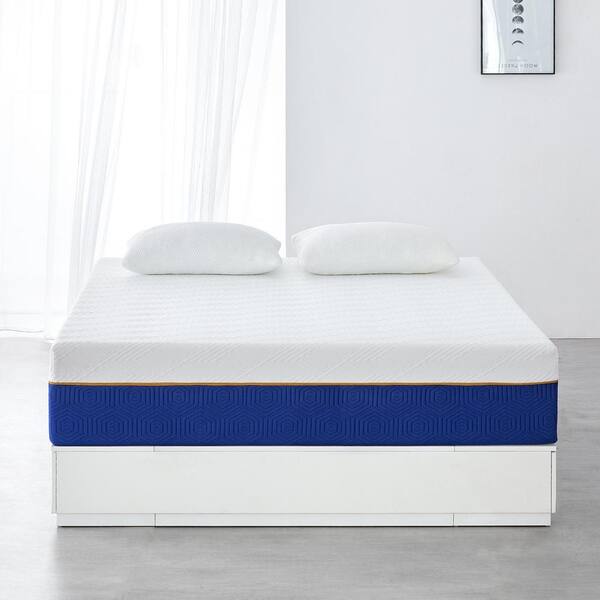 Potctz Twin Mattress Medium Memory Foam 10 in. BedinaBox Mattress HD