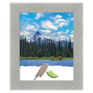 Glam Linen Grey Picture Frame Opening Size 16 in. x 20 in.