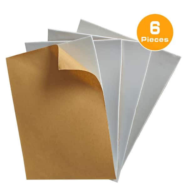 Wellco 15.7 in. x 11.8 in. Automobile Insulation 157 mil PE Foam Car Sound Defenders, (6-Pack)