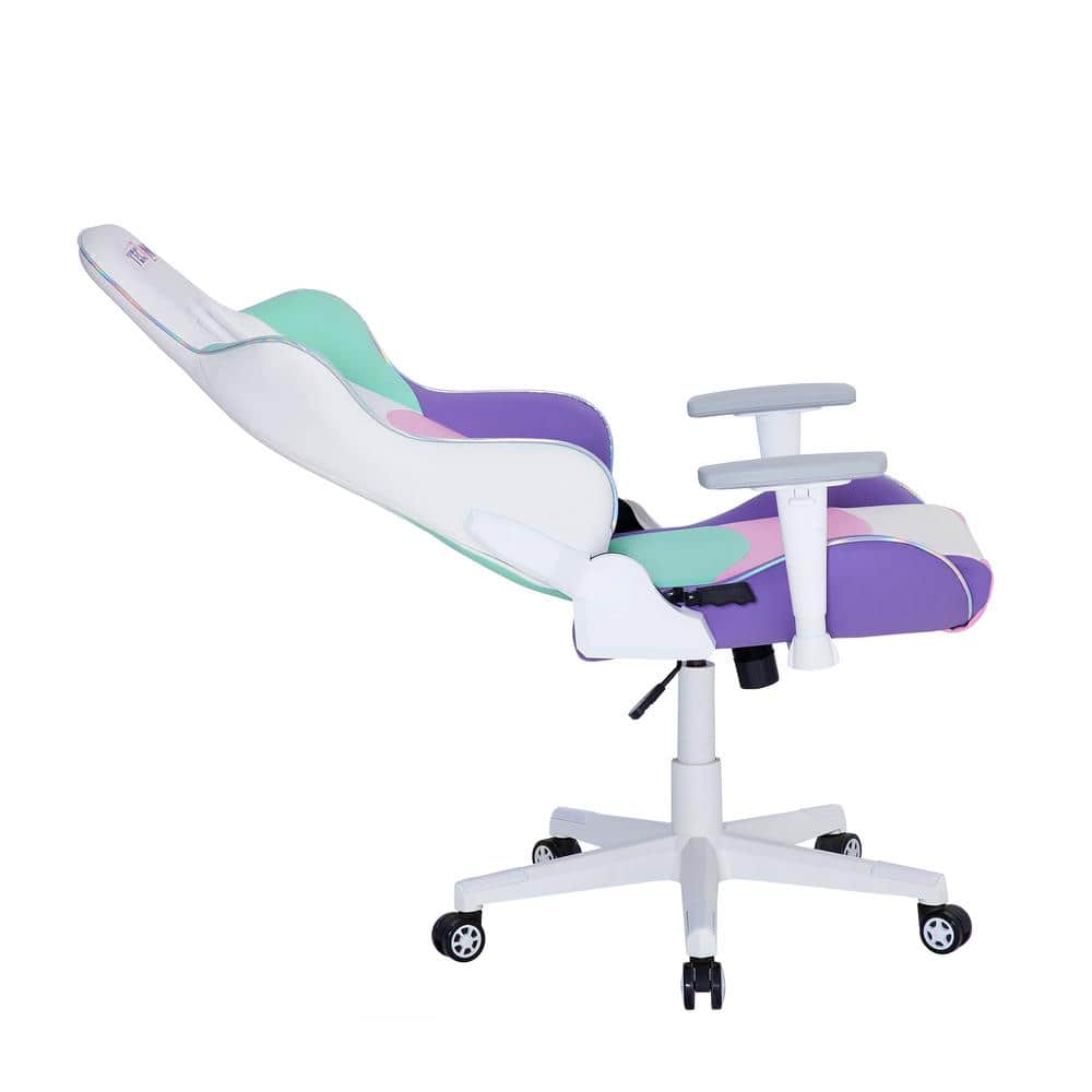 Kawaii High-Back Ergonomic Swivel Gaming Chair with Memory Foam