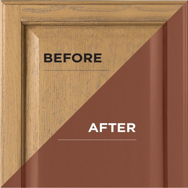 1 qt. Satin Rustic Interior Cabinet Paint Kit