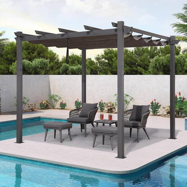 8x10 Gazebo 10x10x8 Backyard Gazebo Outsunny 10' X 8' Outdoor