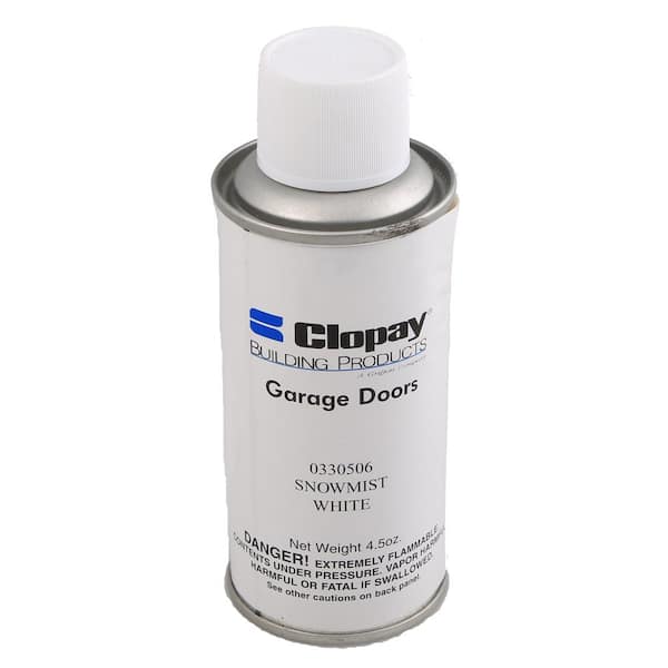 Clopay 0.6 oz. White Touch-Up Spray Paint