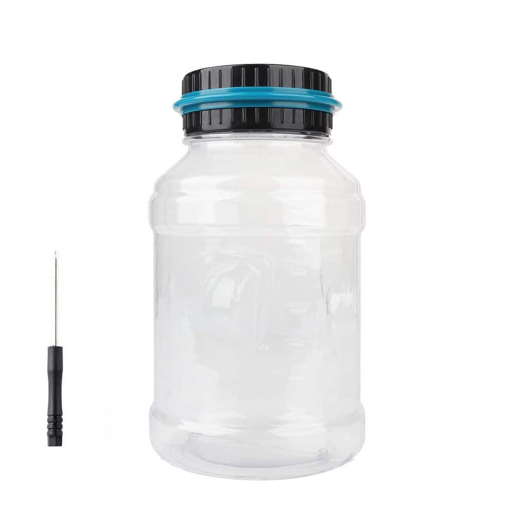 Lukyamzn Digital Coin Counting Jar 1.8L Large Capacity Money Saving Box ...