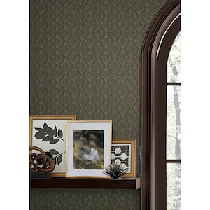 Nova Evergreen Peel and Stick Wallpaper Sample