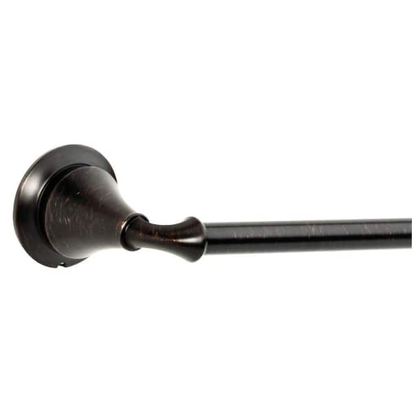 Delta Linden 24-in Venetian Bronze Wall Mount Single Towel Bar Delta Linden 24-in Venetian Bronze Wall Mount Single Towel Bar
