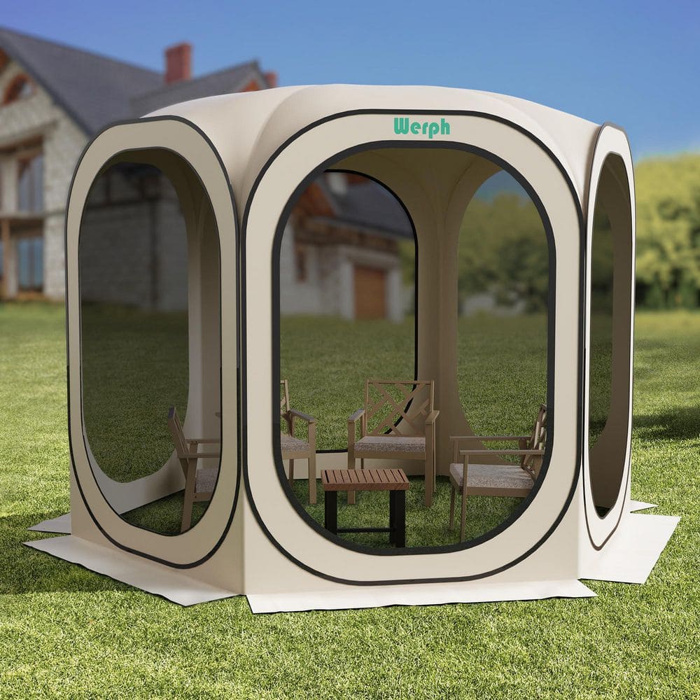 テント・タープ NEIGHBORHOOD X HXO DESIGN full set Dextrus Patio Gazebo 11x11ft Double Roof Pop Up Gazebo