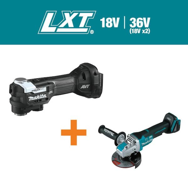 18V LXT Brushless StarlockMax Oscillating Multi-Tool with bonus 18V LXT Brushless 4-1/2 in. /5 in. X-LOCK Angle Grinder