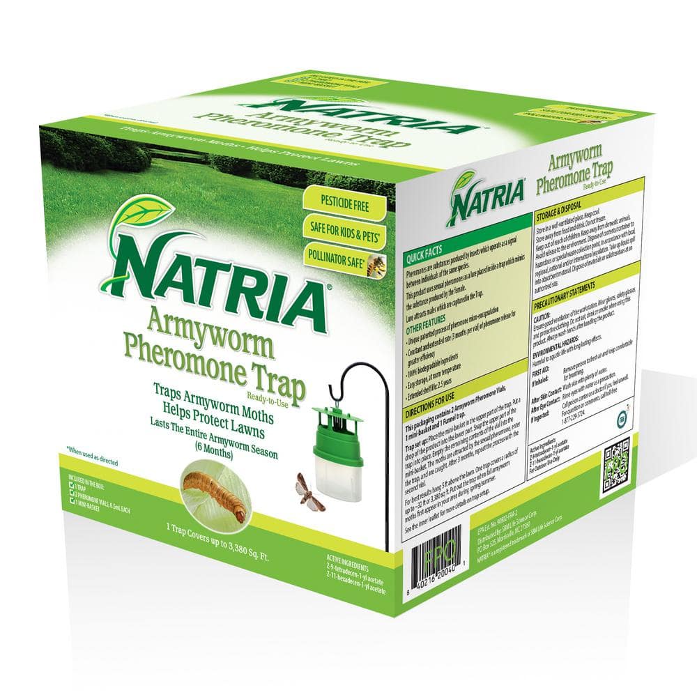 Natria Ready-To-Use Outdoor Armyworm Pheromone Trap Station (1-Pack ...