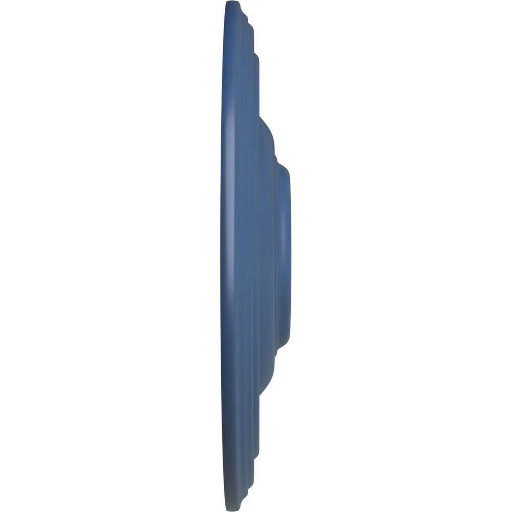 Americana Blue High-Density Traditional Ceiling Medallion