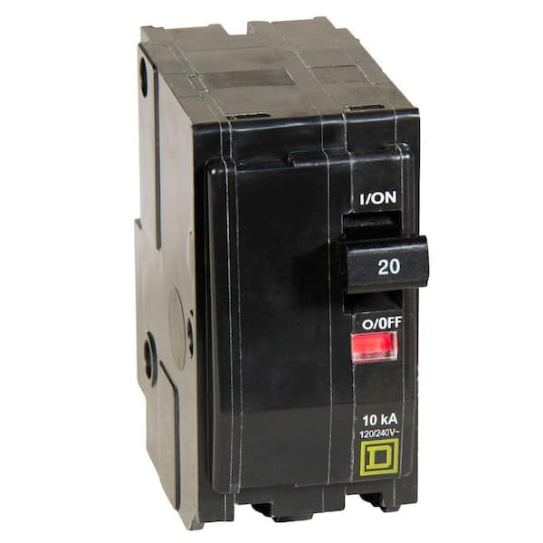 QO 20-Amp 2-Pole Circuit Breaker (QO220CP)