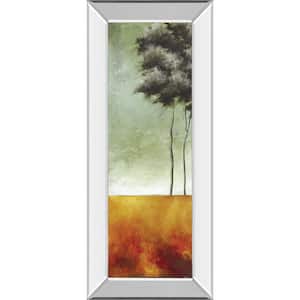 "Palms Right" Mirror Framed Print Wall Art 18 in. x 42 in.