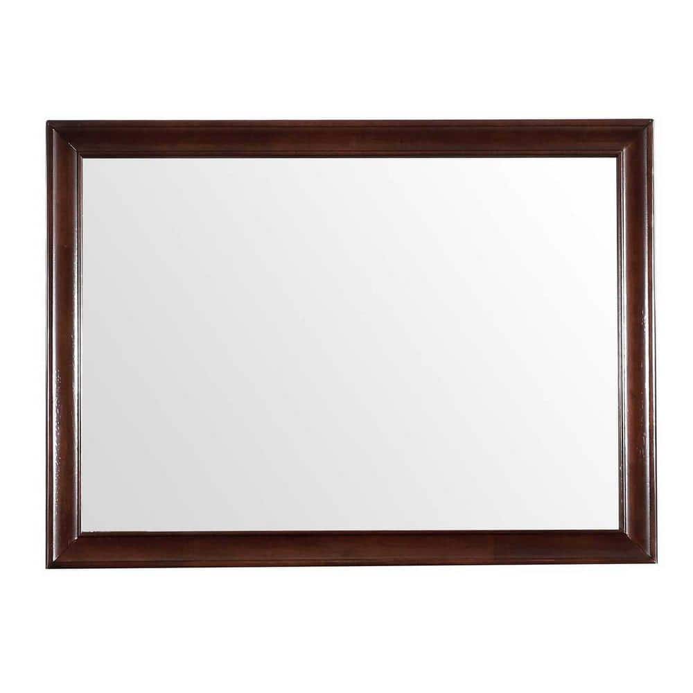 LaVita 45 in. x 33 in. Modern Rectangle Framed Dresser Mirror