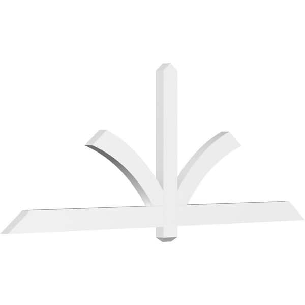 Ekena Millwork Redmond 84 in. W x 31.5 in. H x 2 in. D Signature Polyurethane Bracket