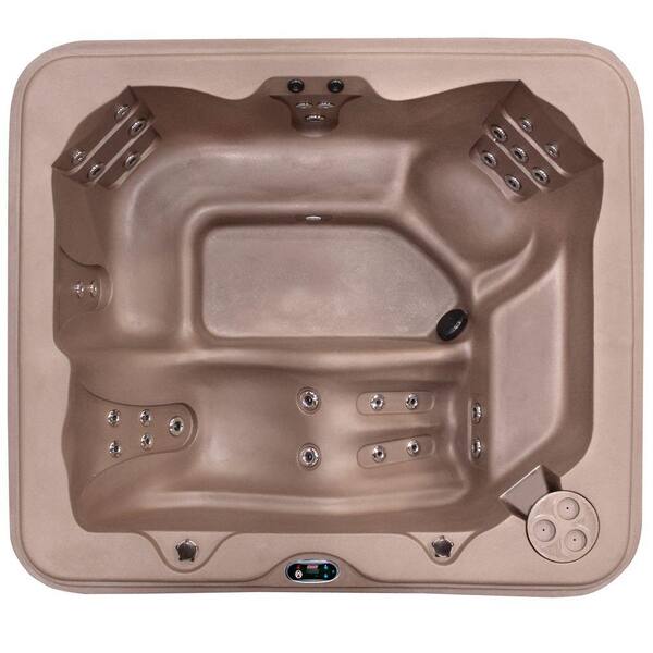 Coleman Spas 5-Person 30-Jet Lounger Spa with Easy Plug-N-Play and LED Waterfalls