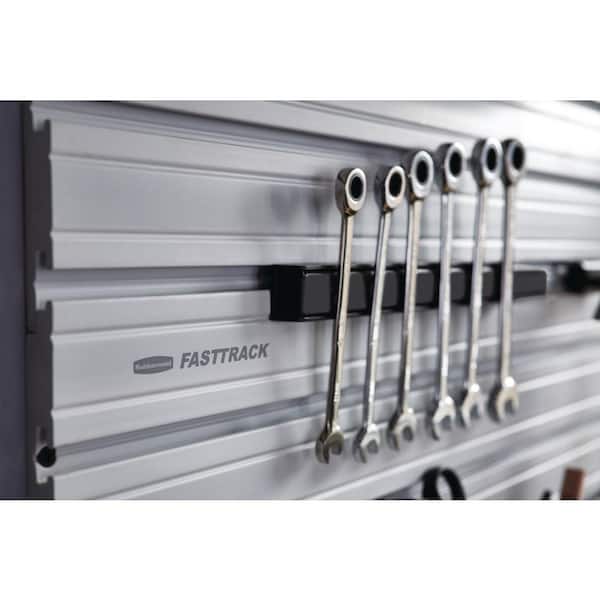 FastTrack Garage Wall Storage Magnetic Strip Slat Panel System