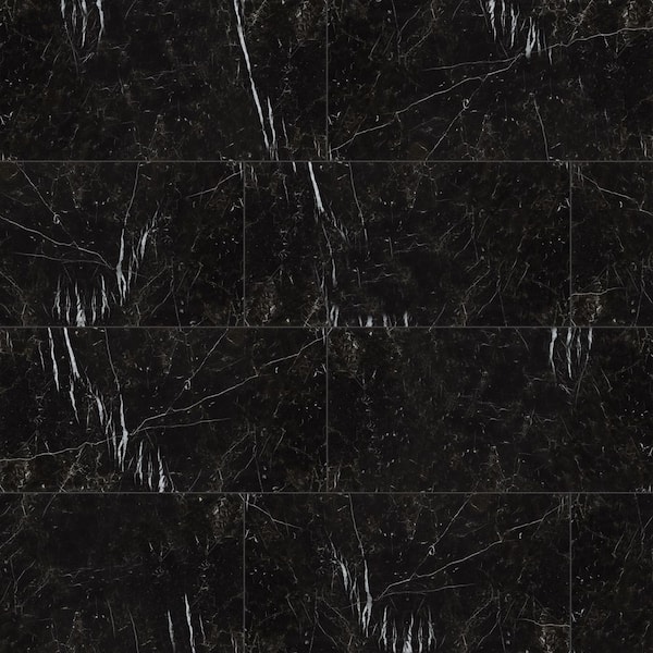 MSI Danceler 24 in. x 48 in. Matte Porcelain Marble Look Floor and Wall Tile (15.5 sq. ft./Case)