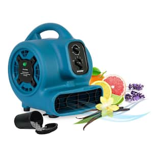 Freshen Aire 8.75 in. 800 CFM 4 Speeds Scented Air Mover Blower Fan with Timer and Negative Ion Generator