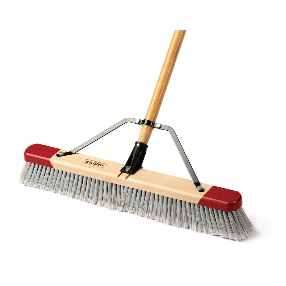 Colored Push Broom - 24, Blue