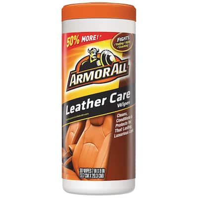 Leather Care Wipes (30-Count)