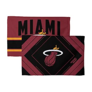 NBA Heat Pick-N-Roll Cotton/Polyester Blend Fan Towel (2-Pack)