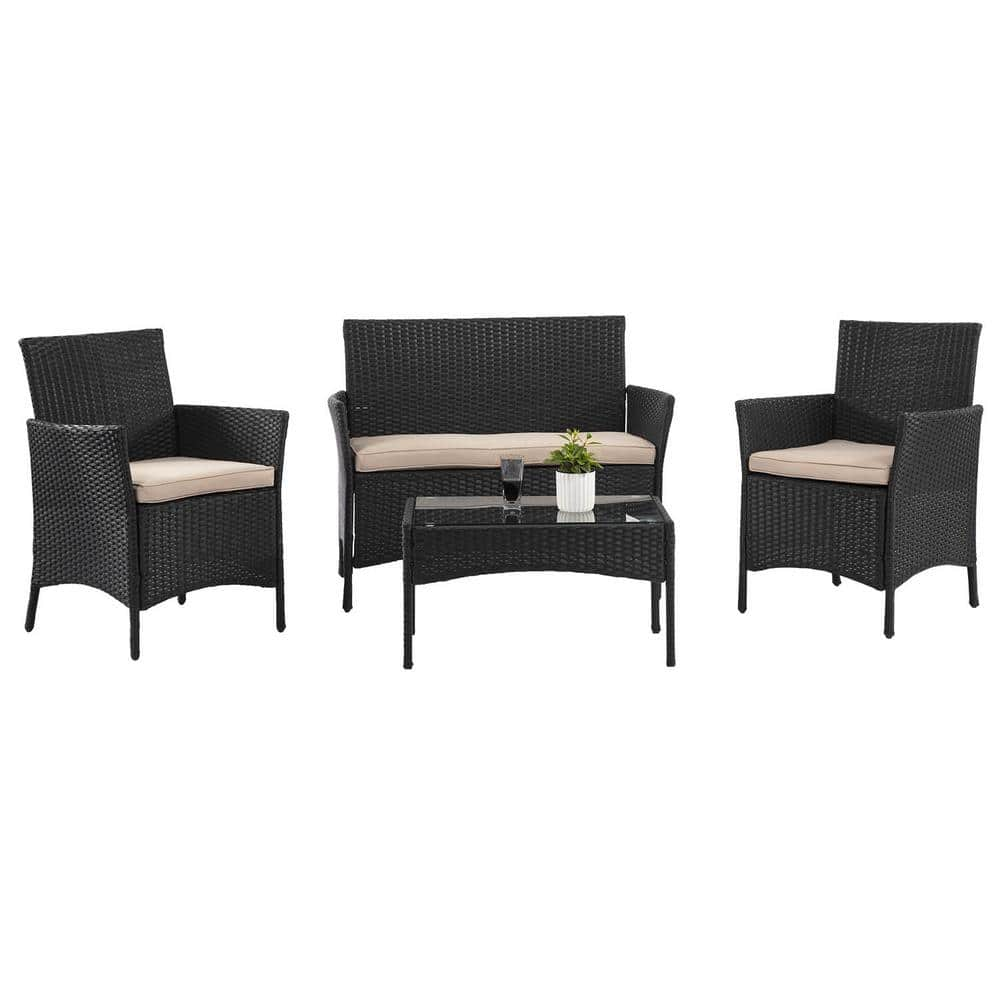 Harts premium discount rattan dining set