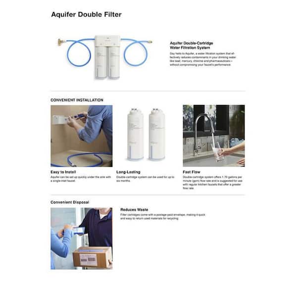 KOHLER Aquifer Under-Sink Single Cartridge Filtration System K