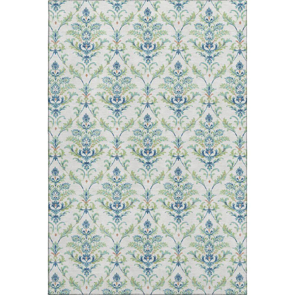 Mayfield Premium Machine Washable Abstract AMF2325 Aloe 3 ft. x 5 ft. Area Rug price history on PriceWatchPro