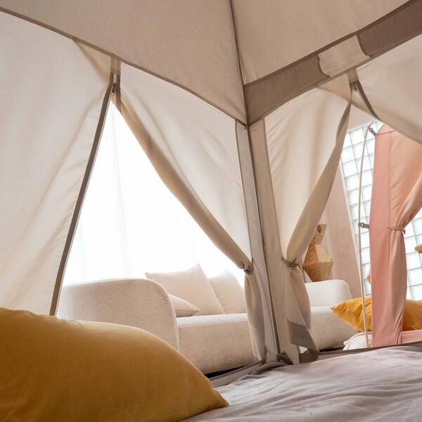 Zeus & Ruta Gray Camping Tents Privacy Dream Tent Light