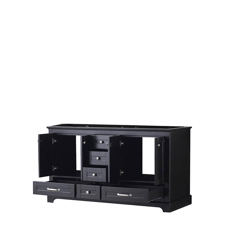 Dukes 60" Espresso Double Freestanding Bath Vanity