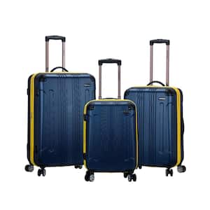 London 3-Piece Hardside Spinner Luggage Set, Navy