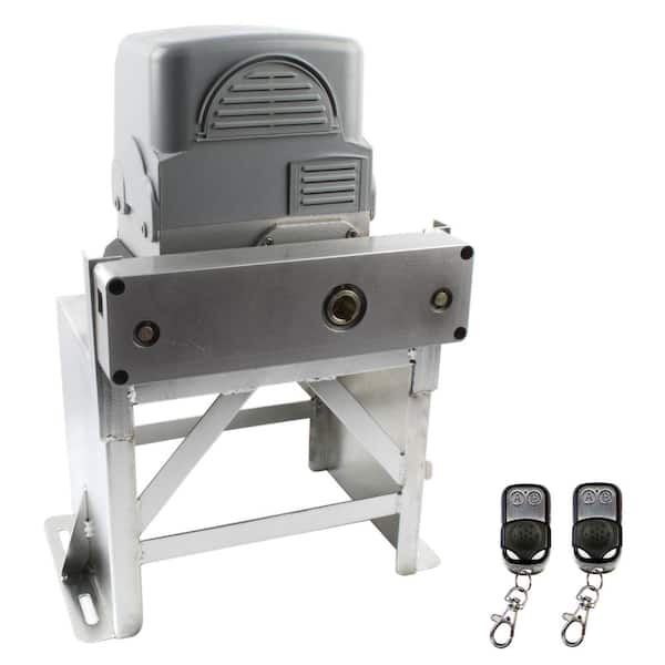 ALEKO Slide Single Automatic Gate Opener Kit 100 ft. Length 2000 lbs. Opacity AC5700NORHD