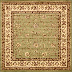 Voyage St. Louis Green 10' 0 x 10' 0 Square Rug