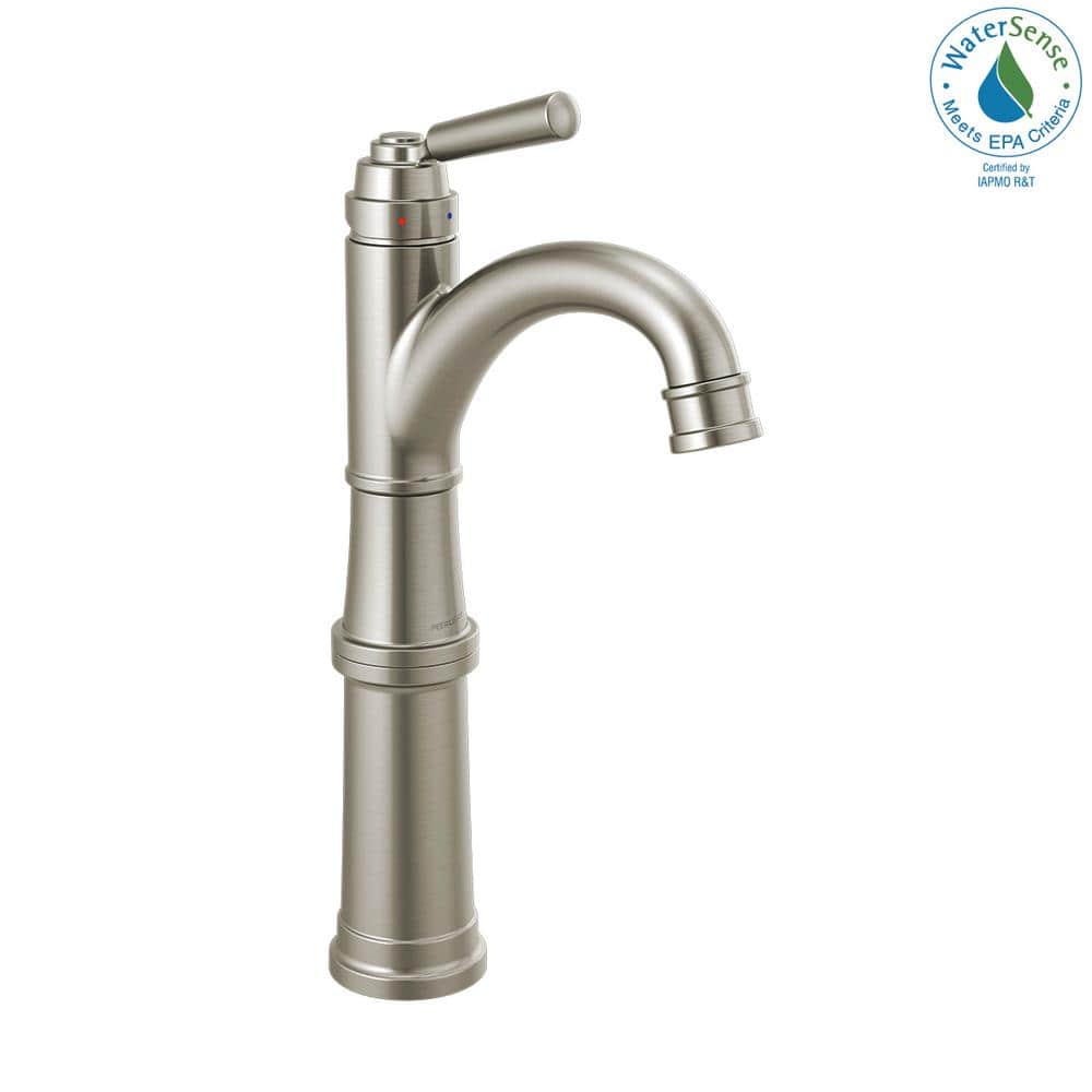 Westchester Traditional Brushed Nickel Vessel Bathroom Faucet