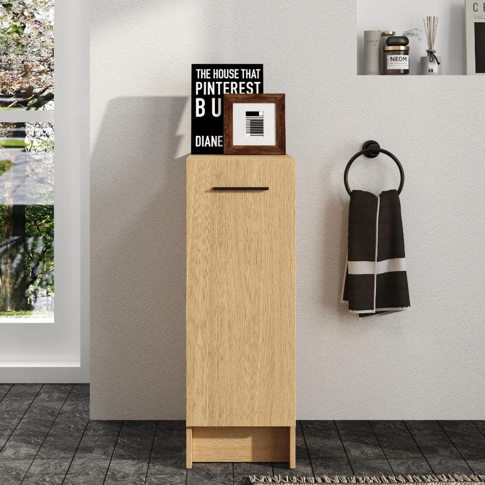 11.81 in. W x 17.91 in. D x 33.66 in. H Freestanding Cabinet Storage in Original Oak price history on PriceWatchPro