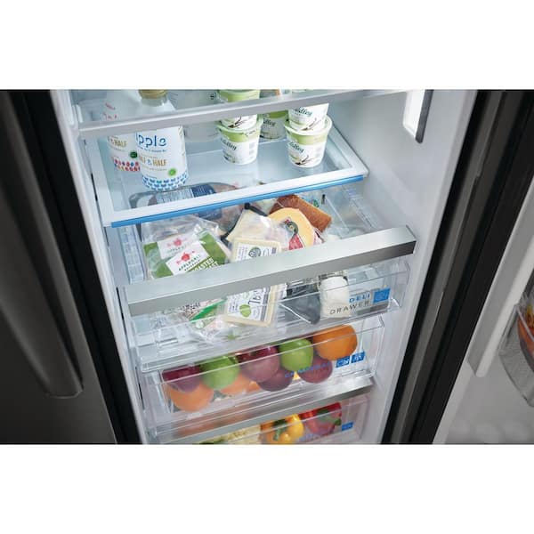 Frigidaire Gallery 22.3-cu ft Side-by-Side Refrigerator with Ice