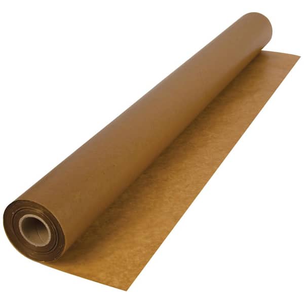 ROBERTS 750 sq. ft. 3 ft. x 250 ft. x .009 in. 30 lb. Waxed Paper Underlayment for Wood Flooring