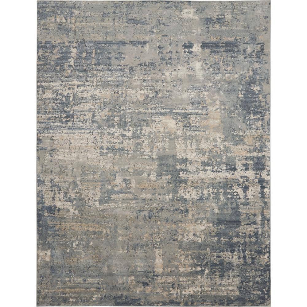 9 ft. x 12 ft. Grey/Beige Quarry Textured Contemporary Area Rug price history on PriceWatchPro