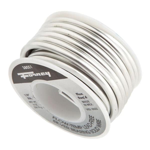 Forney 1/8 in. 1/2 lb. Lead Free Solder Solid Flo Temp 38051