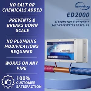 Whole House Electronic Descaler Water Conditioner, Alternative Water Softener