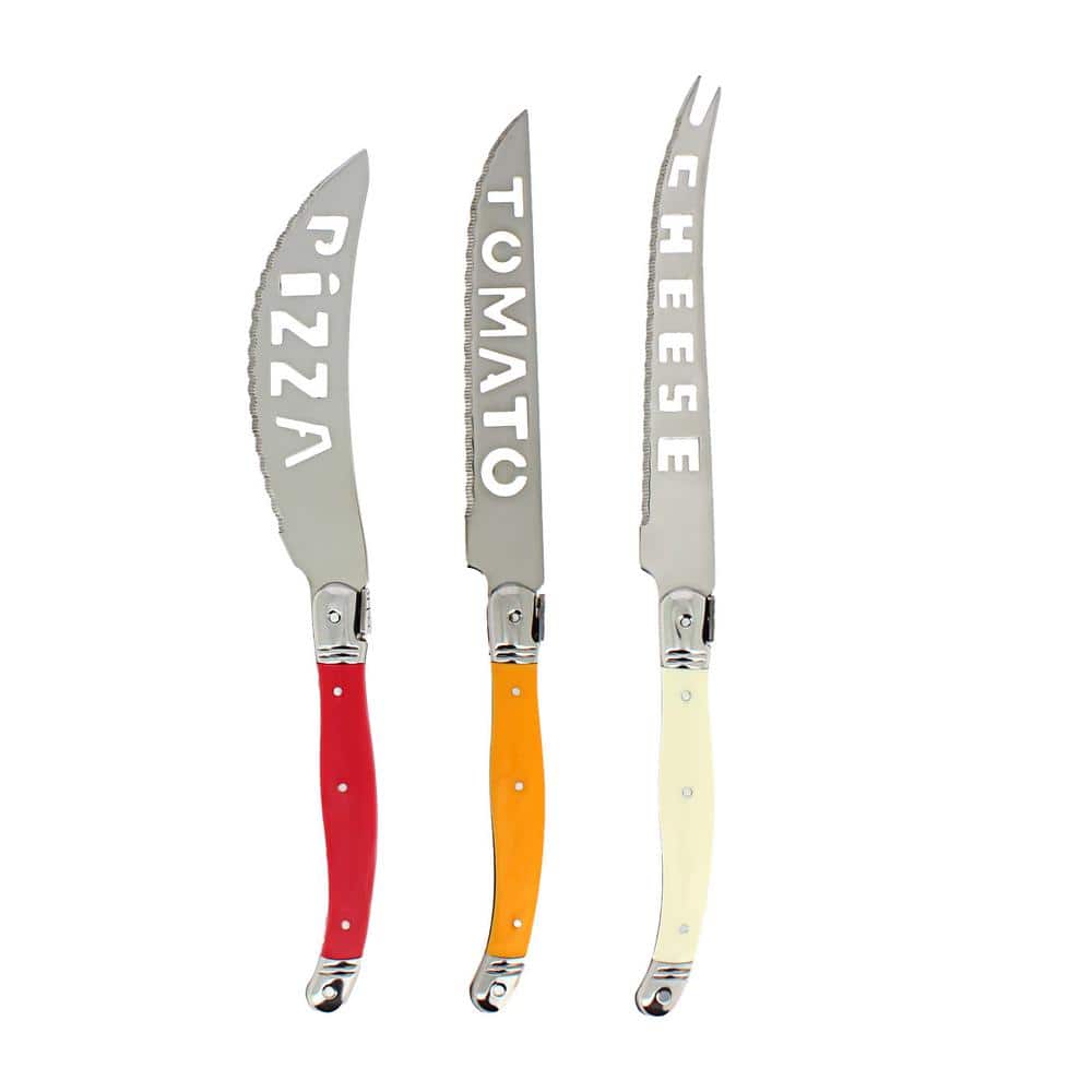 Laguiole French Stainless Steel Cheese Knives Set of-6 - La Maisonnette