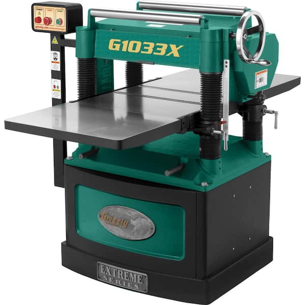 20 in. 5 HP Helical Cutterhead Planer