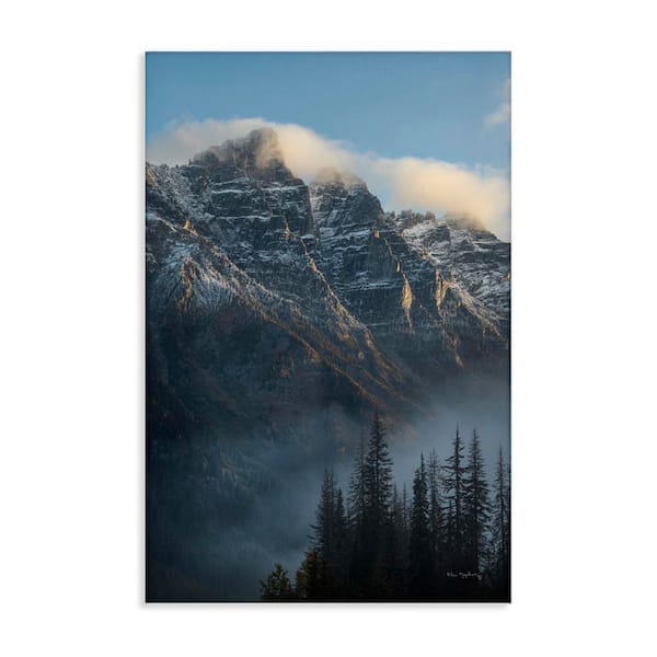 Stupell Industries Mount Tupper Mist by Alan Majchrowicz Unframed Nature Graphic Art Print 45 in. x 30 in.