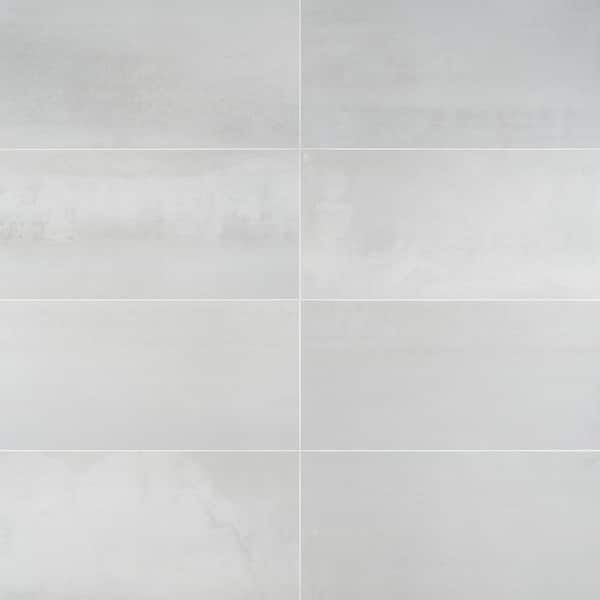 Ivy Hill Tile Hempstead Pearl 11.61 in. x 23.62 Matte Porcelain Floor and Wall Tile (9.68 sq. ft./Case)