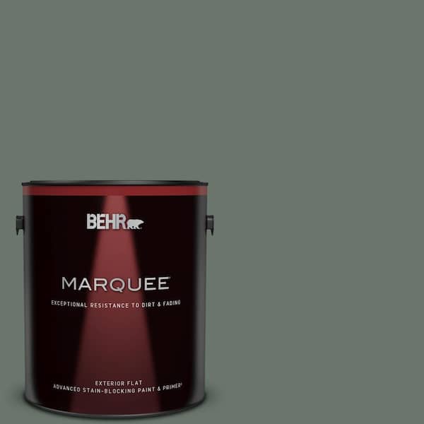 BEHR MARQUEE 1 gal. #PPU12-18 Heritage Park Flat Exterior Paint & Primer