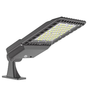 1000-Watt Equivalent Integrated LED Bronze Dusk to Dawn LED Area Light Arm Mount 5000k, IP65