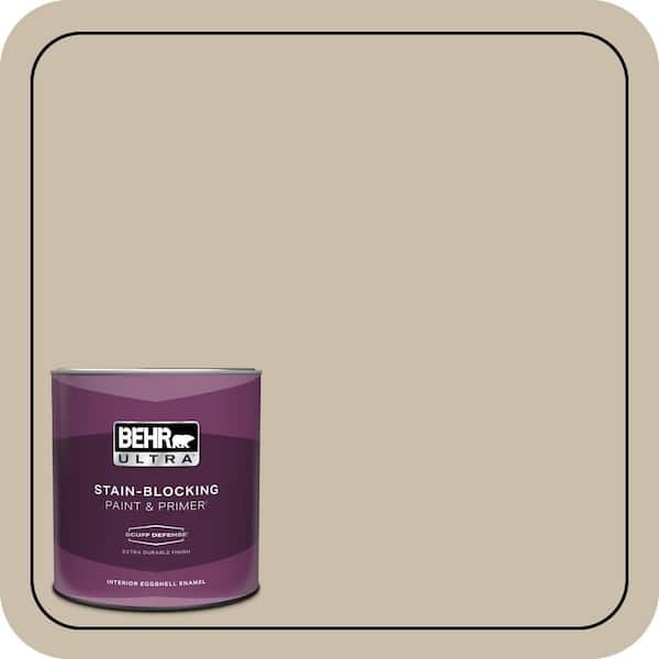 BEHR ULTRA 1 qt. Home Decorators Collection #HDC-AC-10 Bungalow Beige Extra Durable Eggshell Enamel Interior Paint & Primer