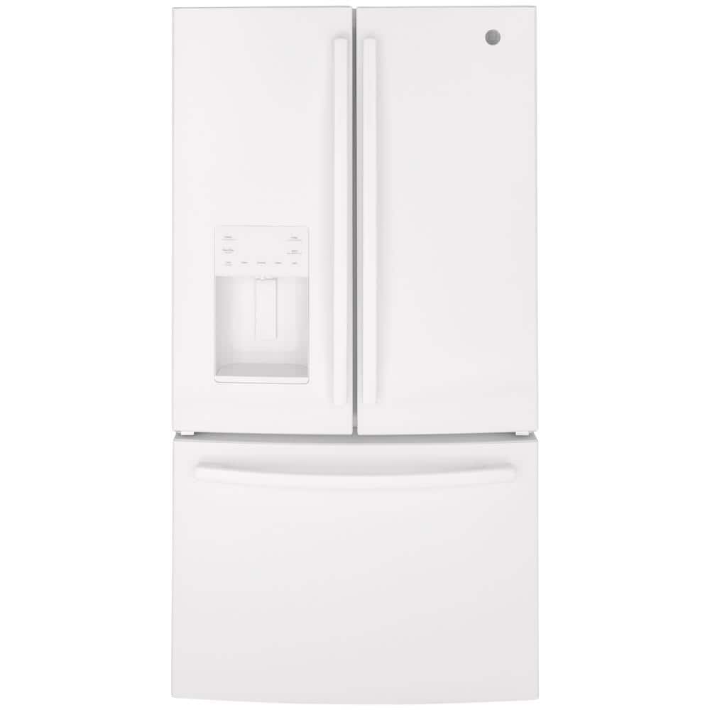 25.6 cu. ft. French Door Refrigerator in White, ENERGY STAR